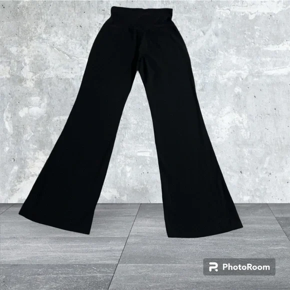 Pinkblush | Pants & Jumpsuits | Pinkblush Maternity Flare Black Dress Pants  Size L | Poshmark